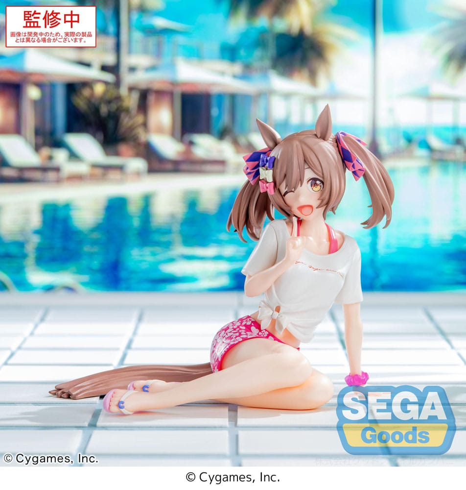 Uma Musume Pretty Derby statuette PVC Yumemirize Smart Falcon Gaze on Me! 14 cm