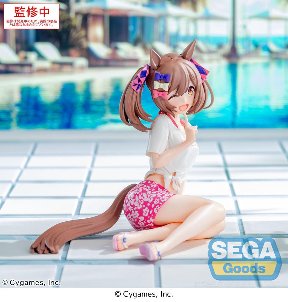 Uma Musume Pretty Derby statuette PVC Yumemirize Smart Falcon Gaze on Me! 14 cm