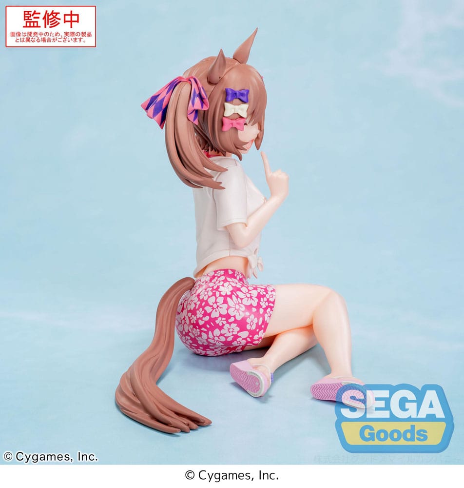 Uma Musume Pretty Derby statuette PVC Yumemirize Smart Falcon Gaze on Me! 14 cm