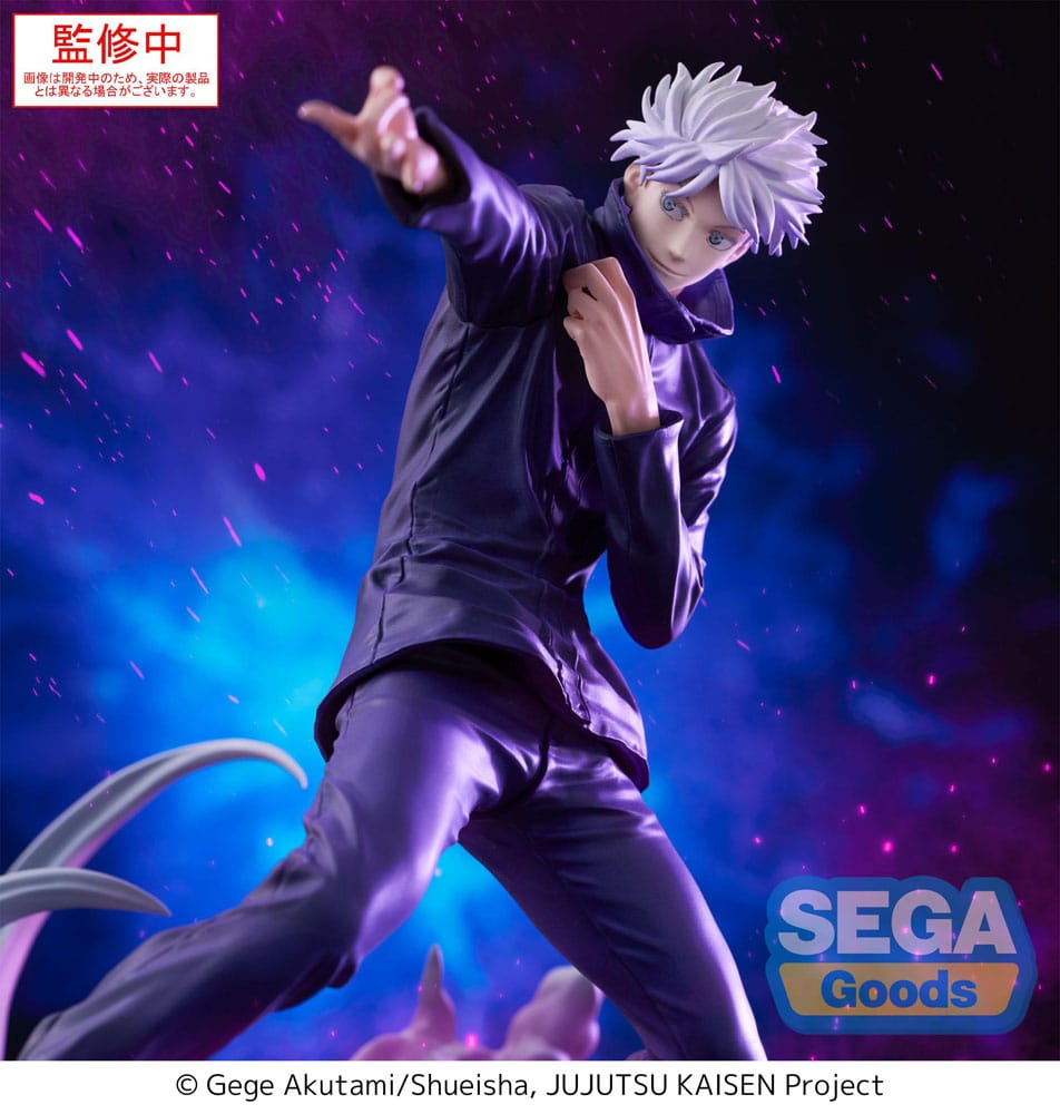 Jujutsu Kaisen statuette Luminasta PVC Satoru Gojo Hollow Purple (Kyoshiki Murasaki) 21 cm