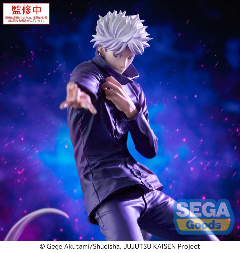Jujutsu Kaisen statuette Luminasta PVC Satoru Gojo Hollow Purple (Kyoshiki Murasaki) 21 cm