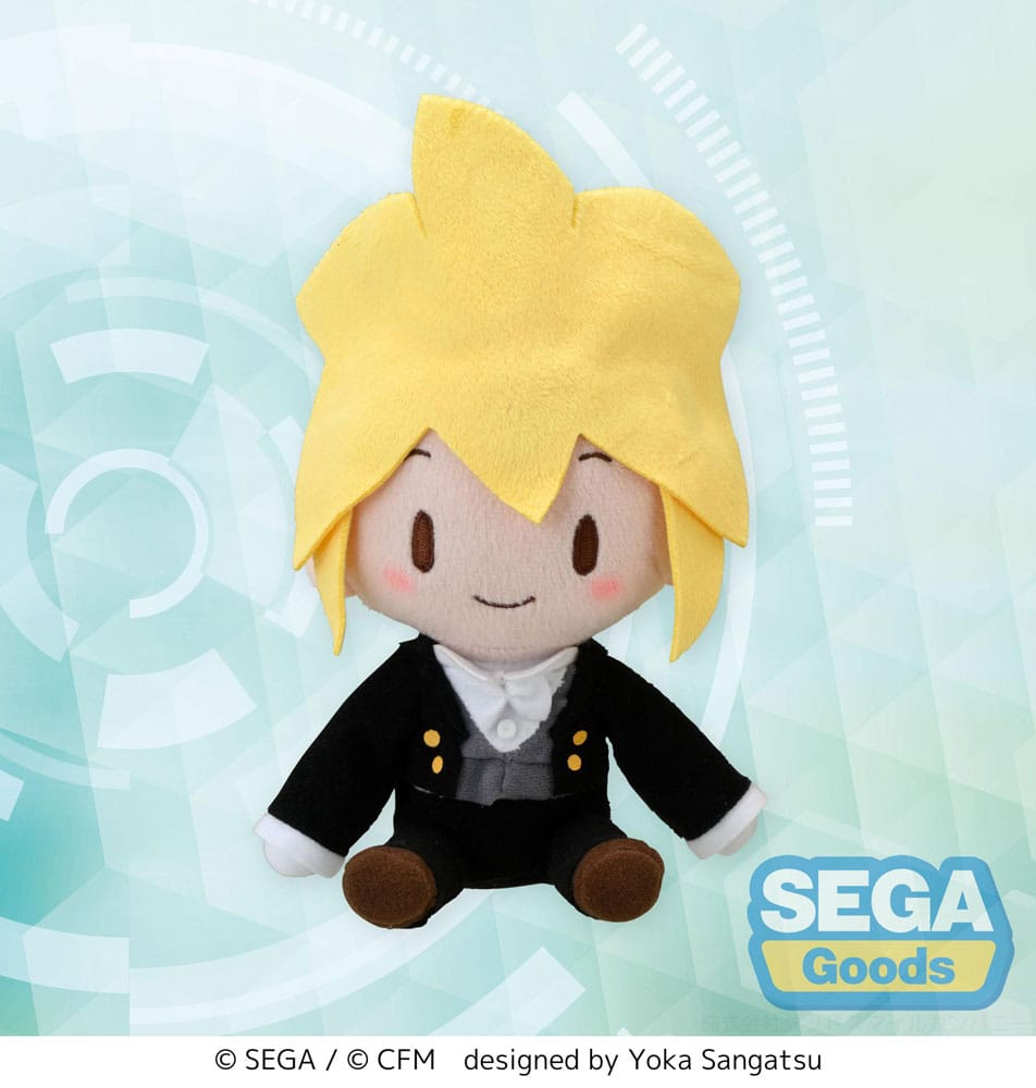 Hatsune Miku: Project DIVA Arcade Future Tone peluche Fuwa Petit Kagamine Len Butler Ver. (EX) 16 cm