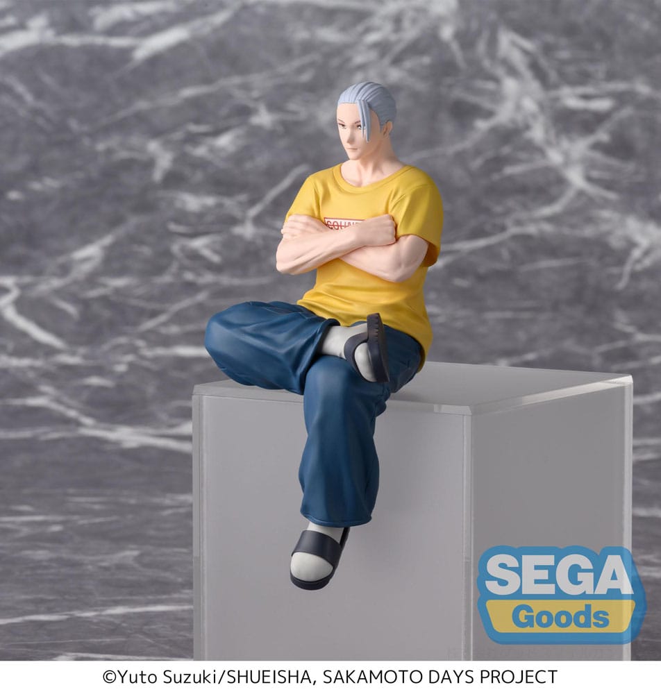 Sakamoto Days statuette PVC PM Perching Taro Sakamoto Serious Ver. 14 cm