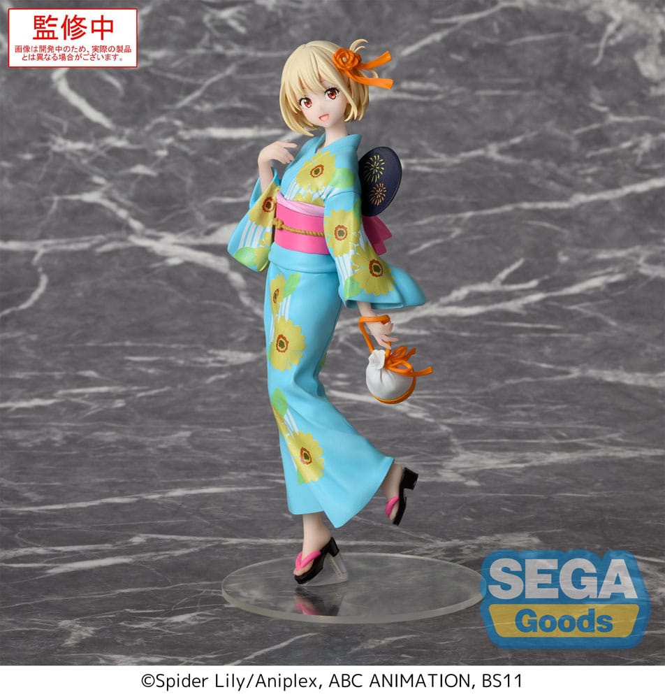 Lycoris Recoil statuette Luminasta PVC Chisato Nishikigi Festival in Yukata 19 cm