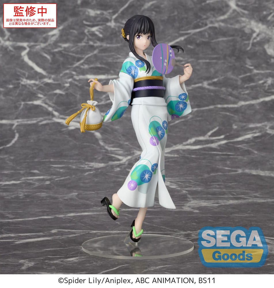 Lycoris Recoil statuette Luminasta PVC Takina Inoue Festival in Yukata 19 cm