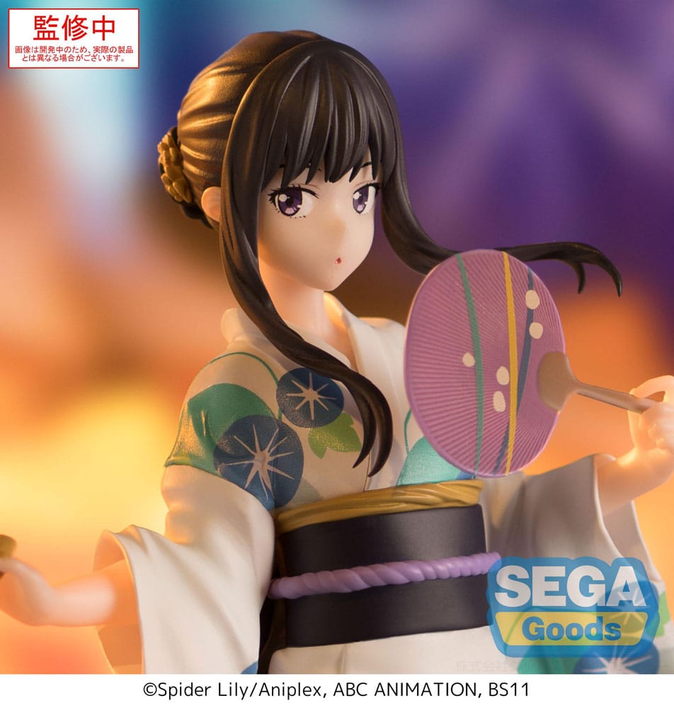 Lycoris Recoil statuette Luminasta PVC Takina Inoue Festival in Yukata 19 cm