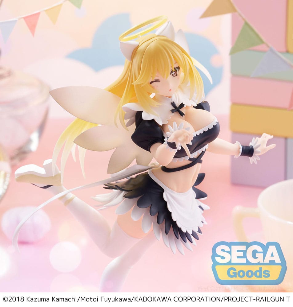 A Certain Scientific Railgun T statuette Luminasta PVC Misaki Shokuhou Fallen Angel Maid 20 cm