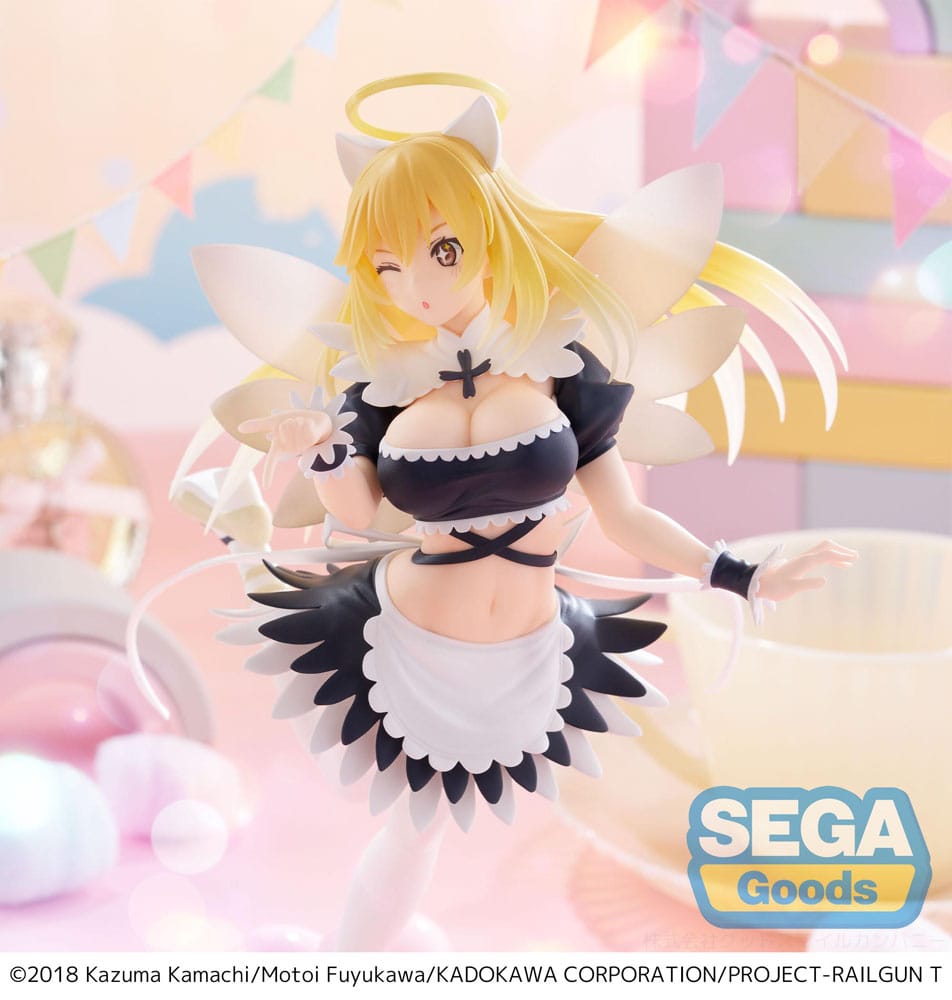 A Certain Scientific Railgun T statuette Luminasta PVC Misaki Shokuhou Fallen Angel Maid 20 cm