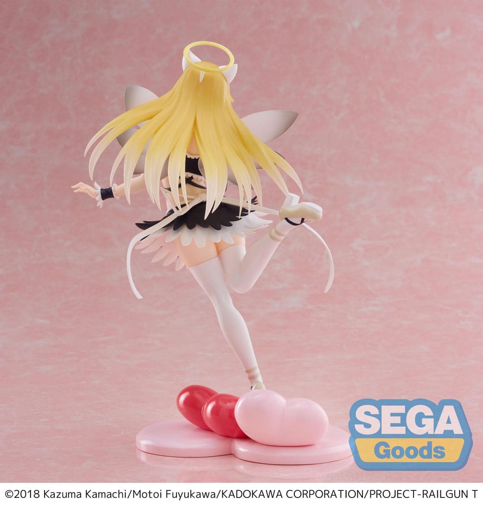 A Certain Scientific Railgun T statuette Luminasta PVC Misaki Shokuhou Fallen Angel Maid 20 cm