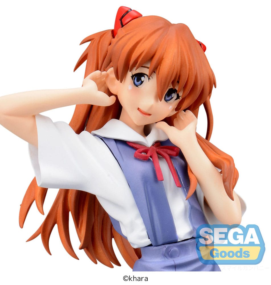 Neon Genesis Evangelion statuette PVC XStellar Asuka Uniform Ver. 21 cm