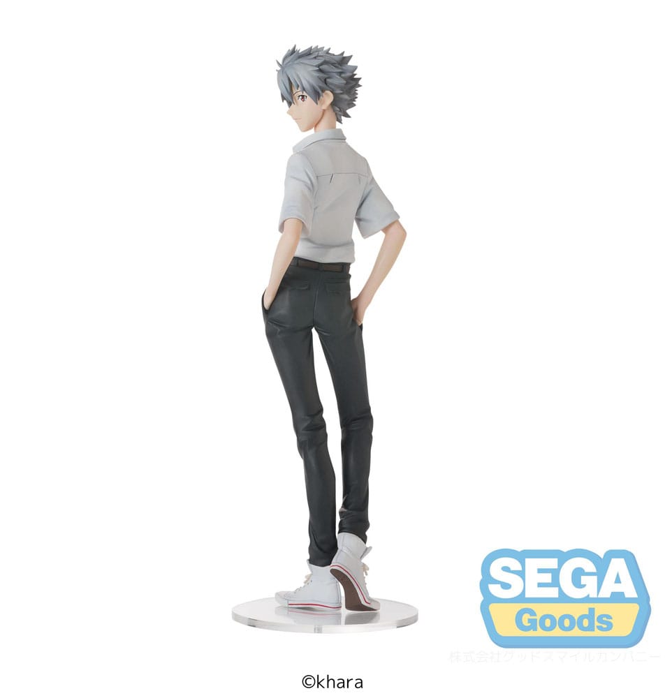 Rebuild of Evangelion statuette PVC High Premium Kaworu Nagisa Uniform Ver. Evangelion: New Theatrical Edition 22 cm