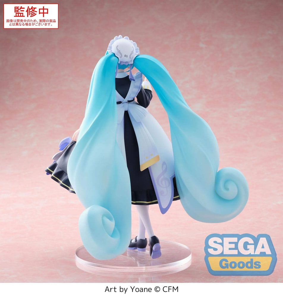 Character Vocal Series 01: Hatsune Miku statuette Luminasta PVC Hatsune Miku Classical Maid 21 cm