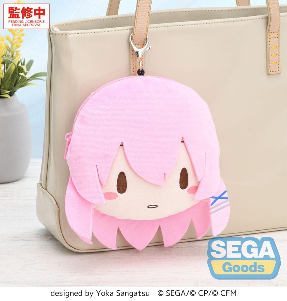 Hatsune Miku: Coloful Stage! porte-clés peluche Megurine Luka School Sekai 15 cm