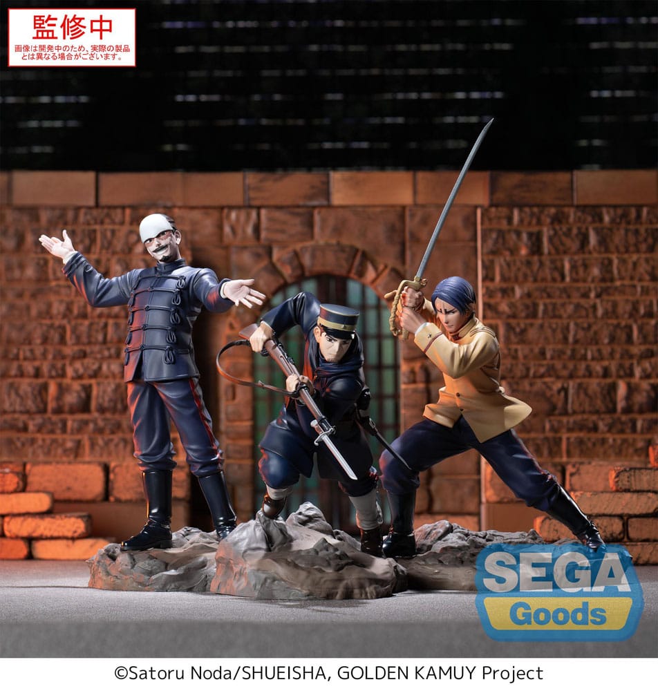 Golden Kamuy statuette PVC XrossLink Sergeant Tsukishima 14 cm