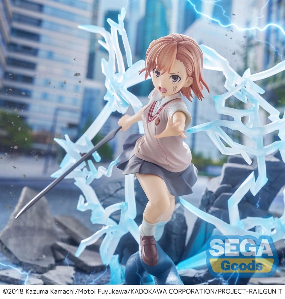 A Certain Scientific Railgun T FIGURIZMa figurine PVC Mikoto Misaka 23 cm