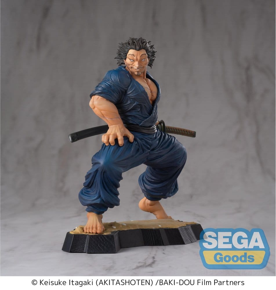 Baki-Dou figurine PVC Luminasta Musashi Miyamoto 17 cm