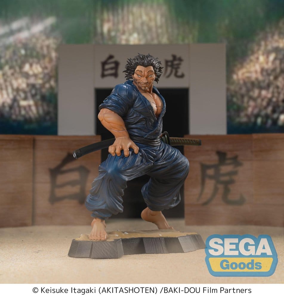 Baki-Dou figurine PVC Luminasta Musashi Miyamoto 17 cm
