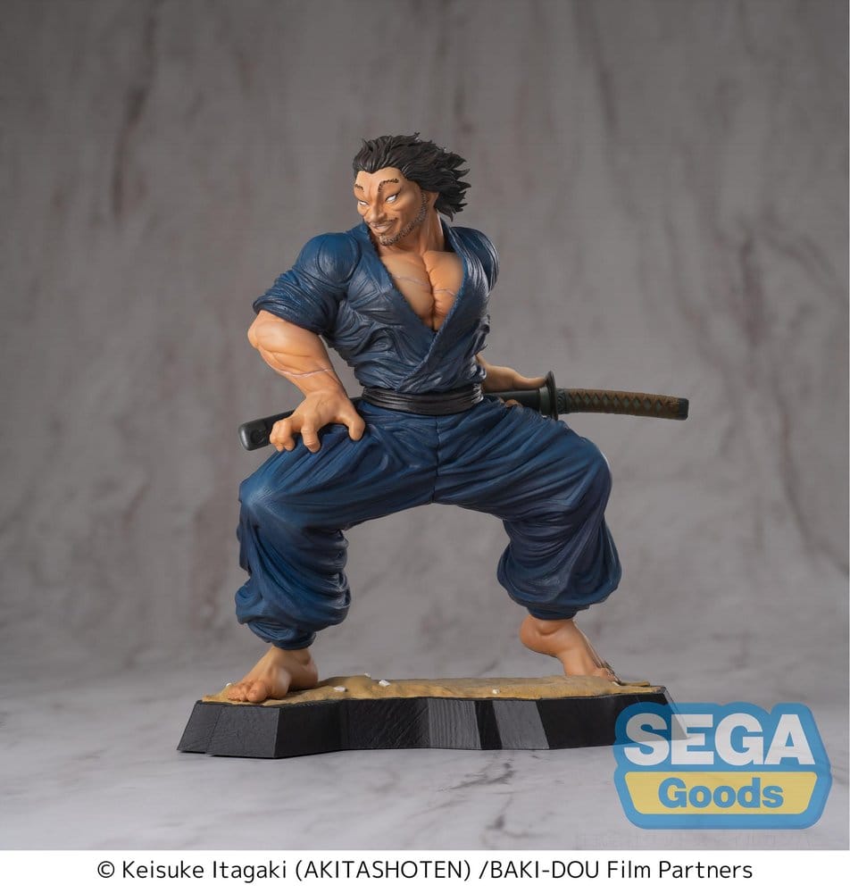 Baki-Dou figurine PVC Luminasta Musashi Miyamoto 17 cm
