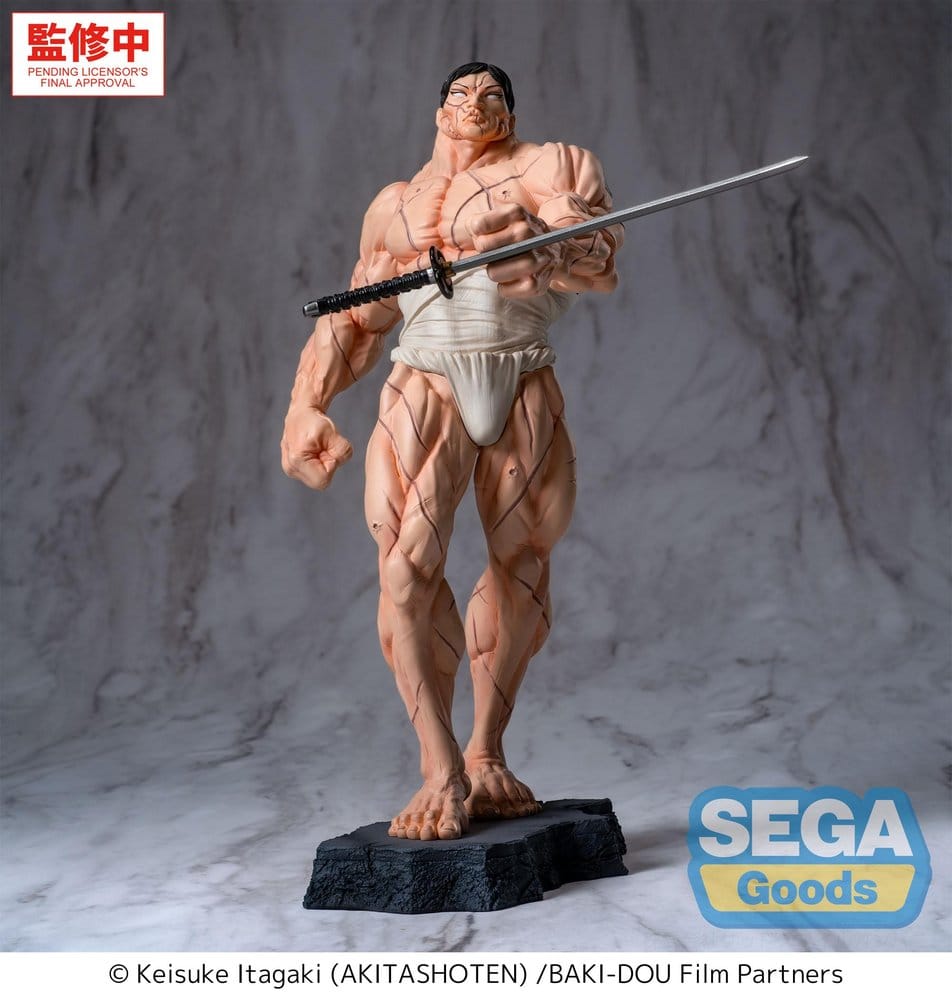 Baki-Dou Luminasta figurine PVC Kaoru Hanayama 23 cm