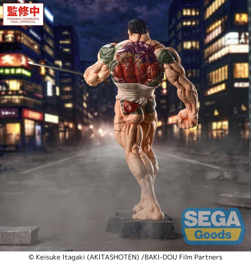 Baki-Dou Luminasta figurine PVC Kaoru Hanayama 23 cm