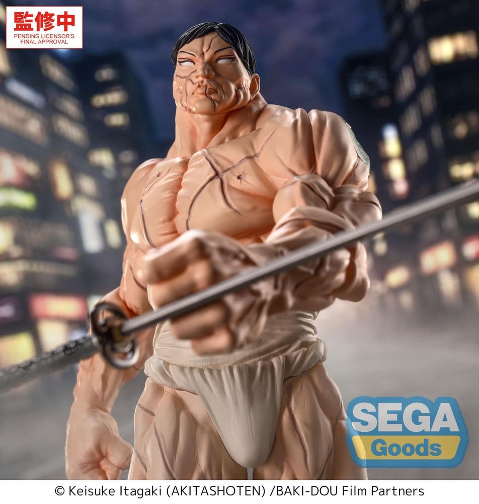 Baki-Dou Luminasta figurine PVC Kaoru Hanayama 23 cm