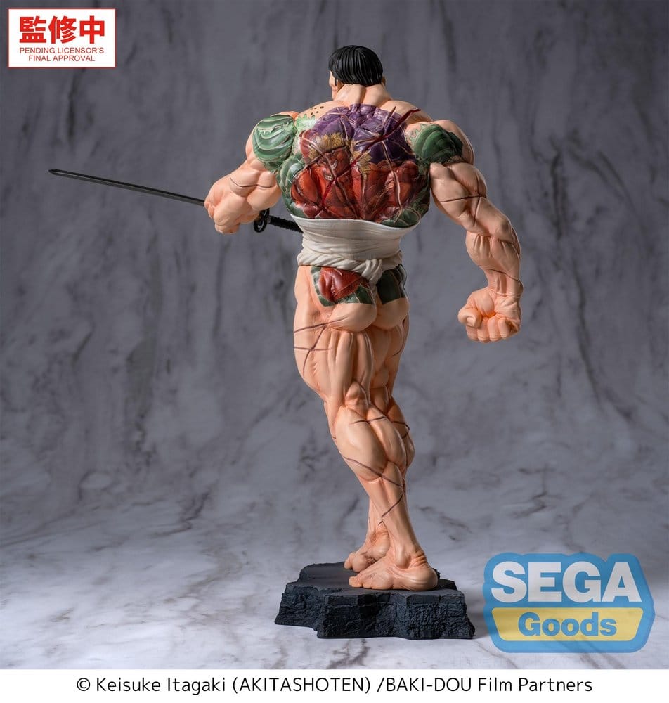 Baki-Dou Luminasta figurine PVC Kaoru Hanayama 23 cm
