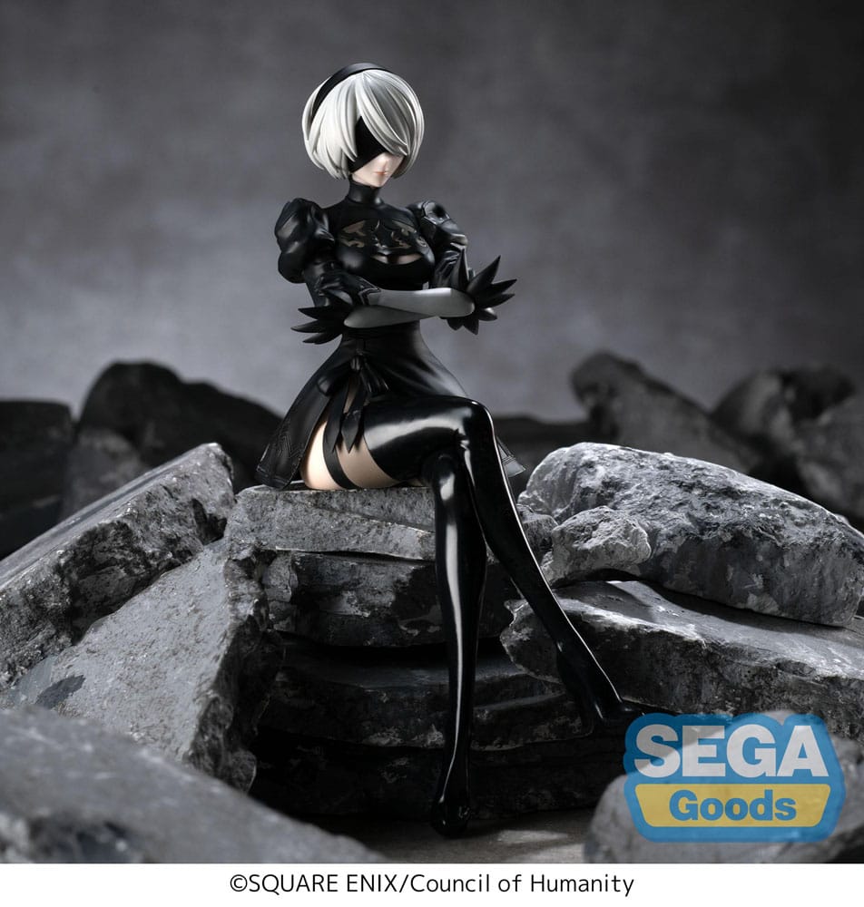 NieR:Automata Ver1.1a statuette PVC PM Perching 2B 13 cm