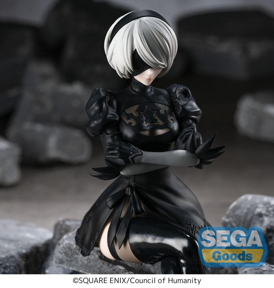 NieR:Automata Ver1.1a statuette PVC PM Perching 2B 13 cm
