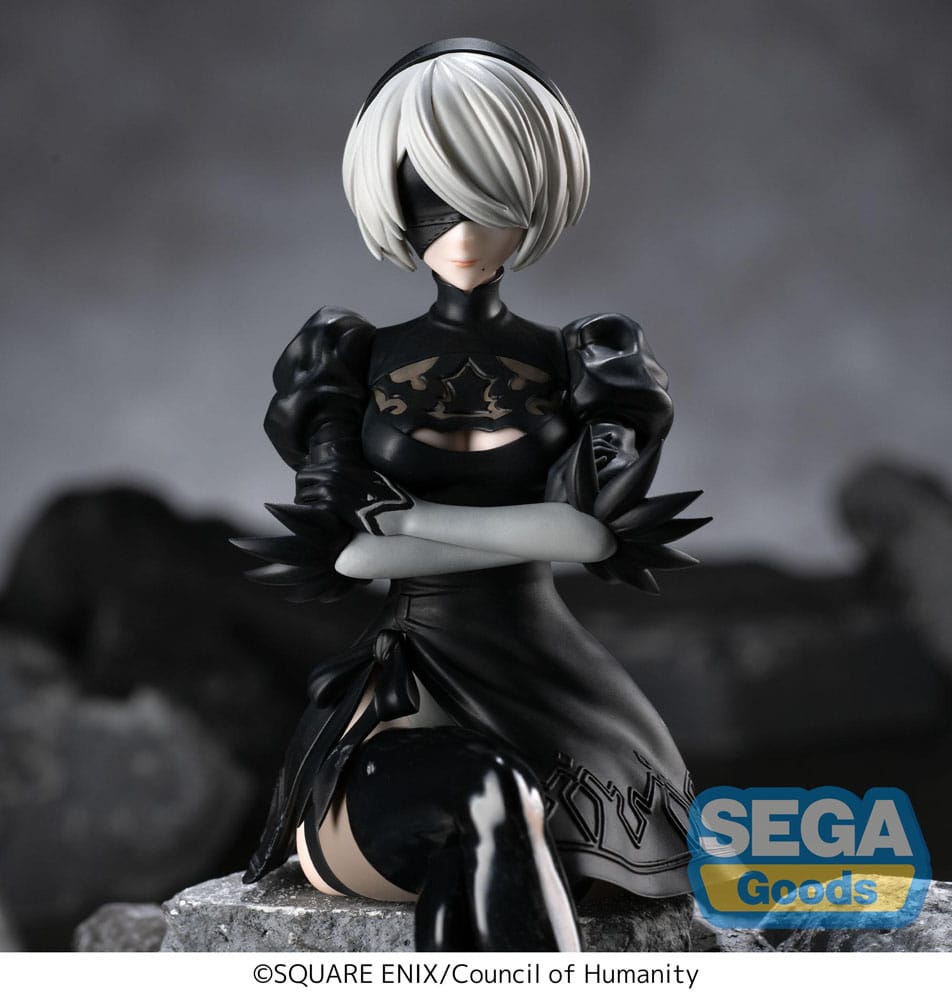 NieR:Automata Ver1.1a statuette PVC PM Perching 2B 13 cm