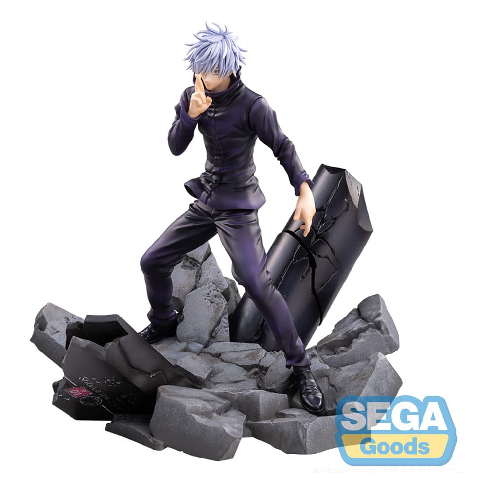 Jujutsu Kaisen statuette Luminasta PVC Figurizm Shibuya Incident Satoru Gojo Unlimited Void 21 cm