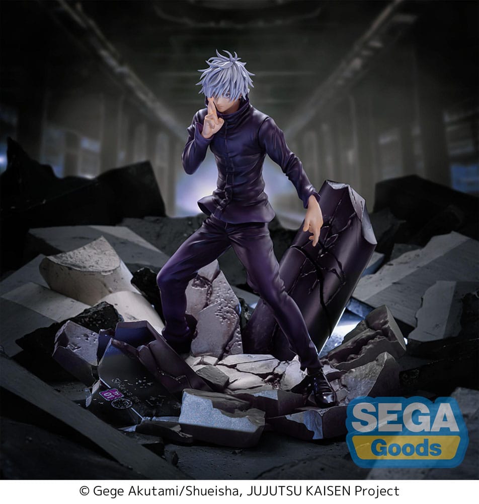 Jujutsu Kaisen statuette Luminasta PVC Figurizm Shibuya Incident Satoru Gojo Unlimited Void 21 cm