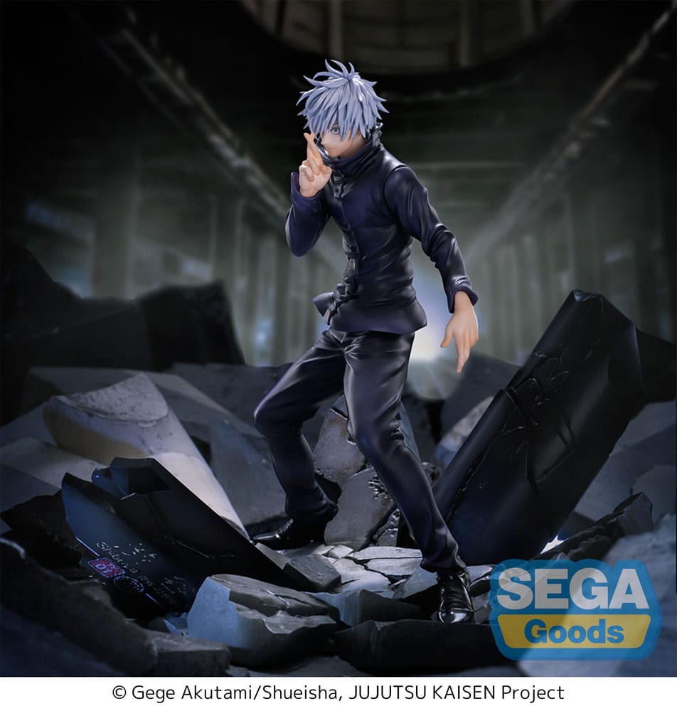 Jujutsu Kaisen statuette Luminasta PVC Figurizm Shibuya Incident Satoru Gojo Unlimited Void 21 cm