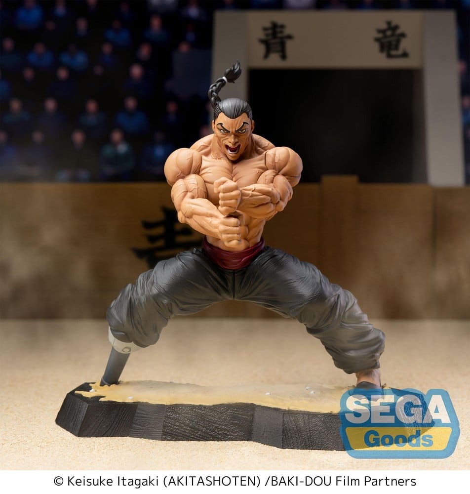 Baki-Dou Luminasta figurine PVC Kaioh Retsu 15 cm