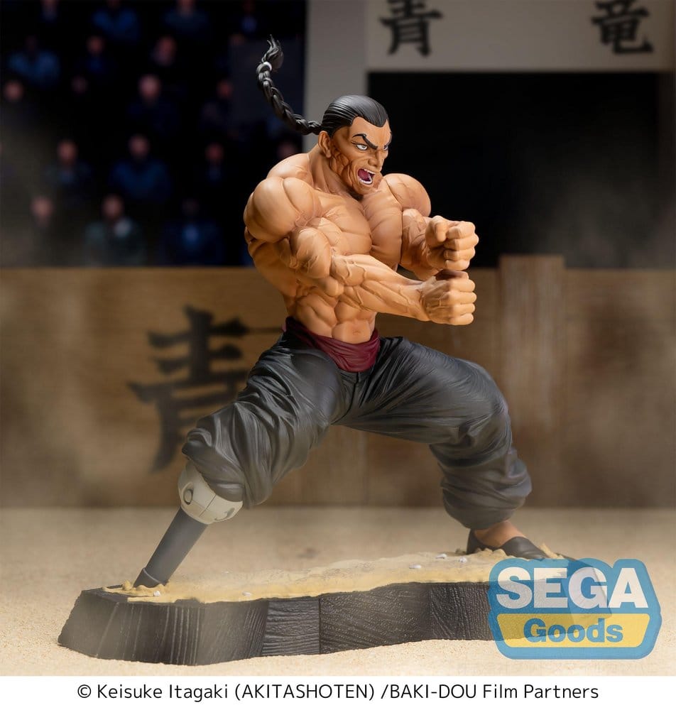 Baki-Dou Luminasta figurine PVC Kaioh Retsu 15 cm
