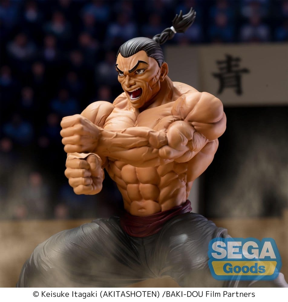 Baki-Dou Luminasta figurine PVC Kaioh Retsu 15 cm
