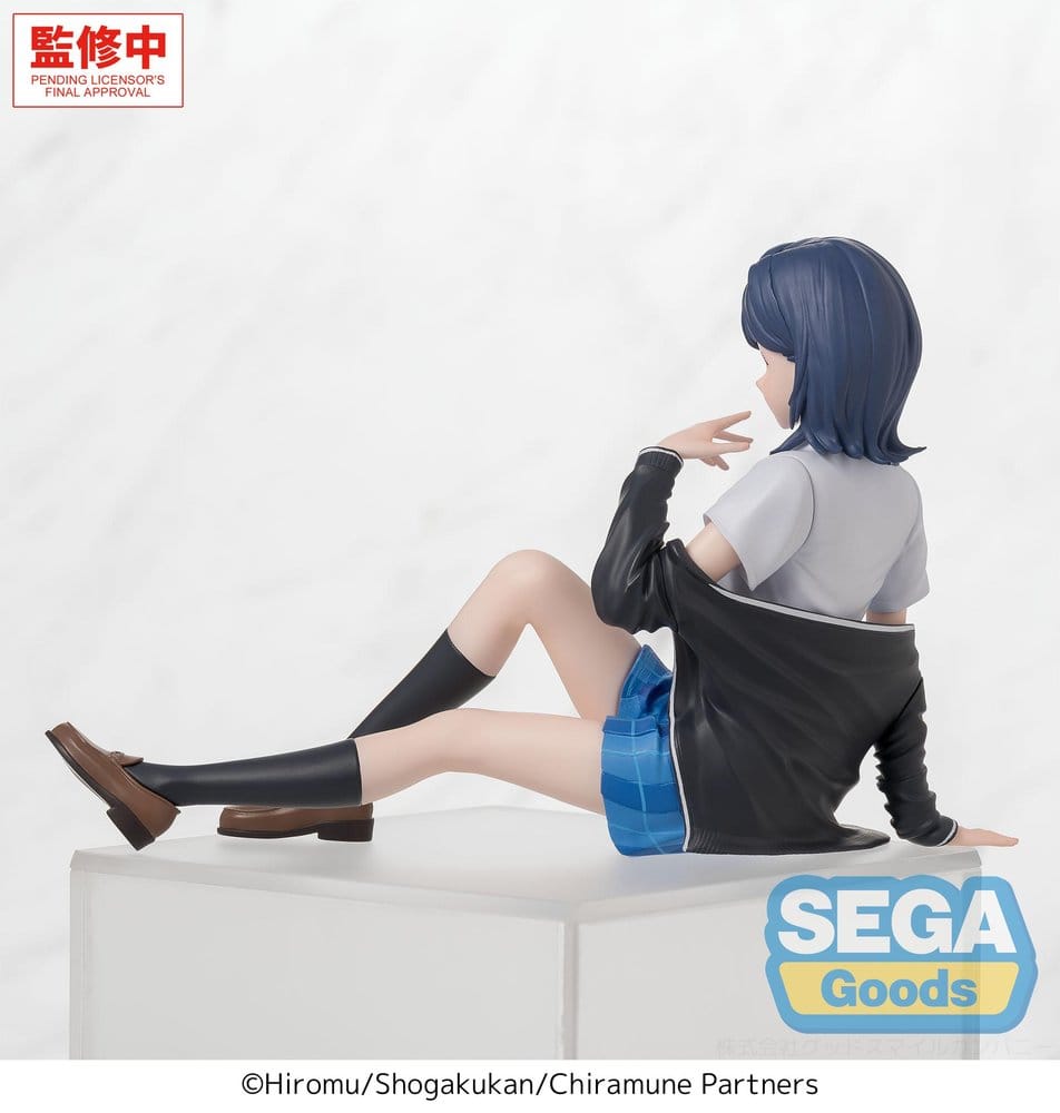 Chitose Is in the Ramune Bottle statuette PVC PM Perching Yuzuki Nanase 8 cm