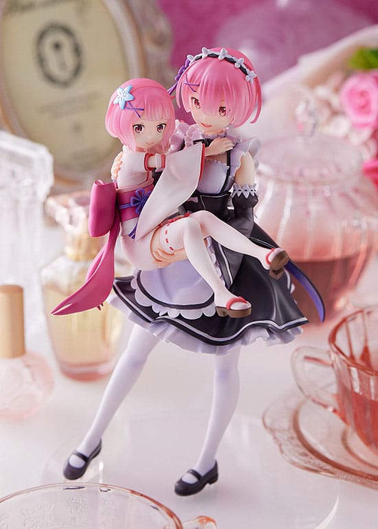 Re:Zero Starting Life in Another World statuette PVC 1/7 Ram & Childhood Ram 23 cm