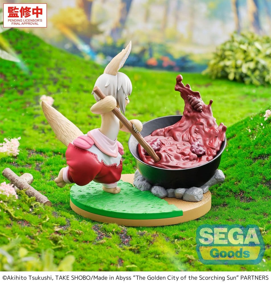 Made in Abyss: The Golden City of the Scorching Sun Luminasta figurine PVC Nanachi ~Dreaming of Mealtime~ 14 cm