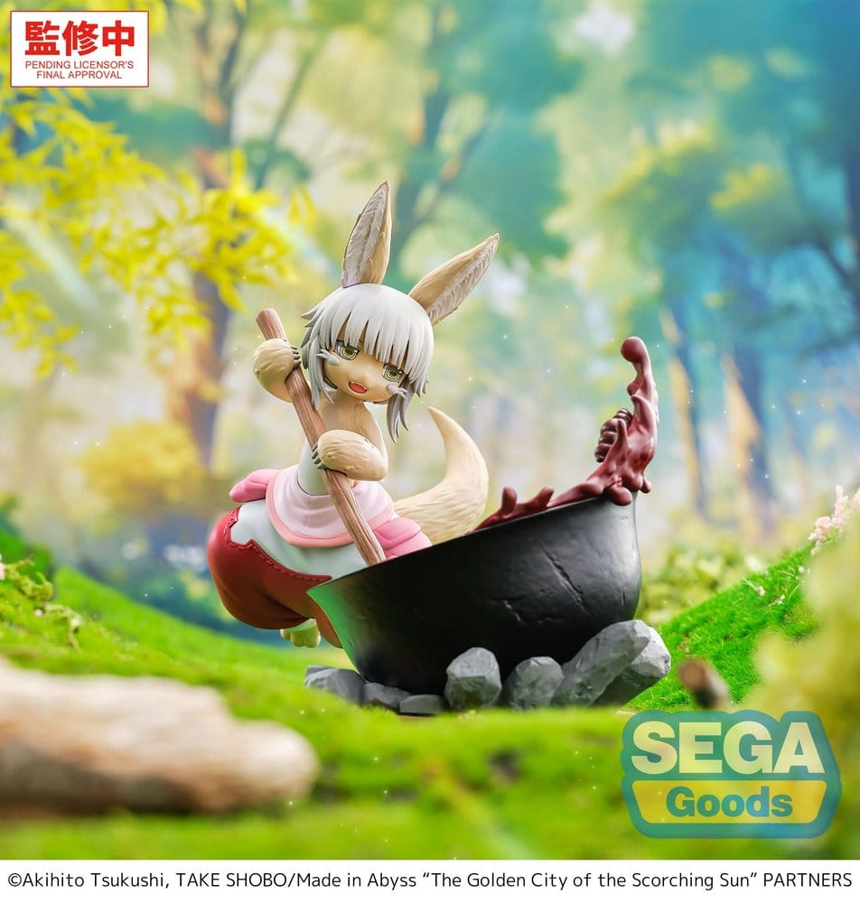 Made in Abyss: The Golden City of the Scorching Sun Luminasta figurine PVC Nanachi ~Dreaming of Mealtime~ 14 cm