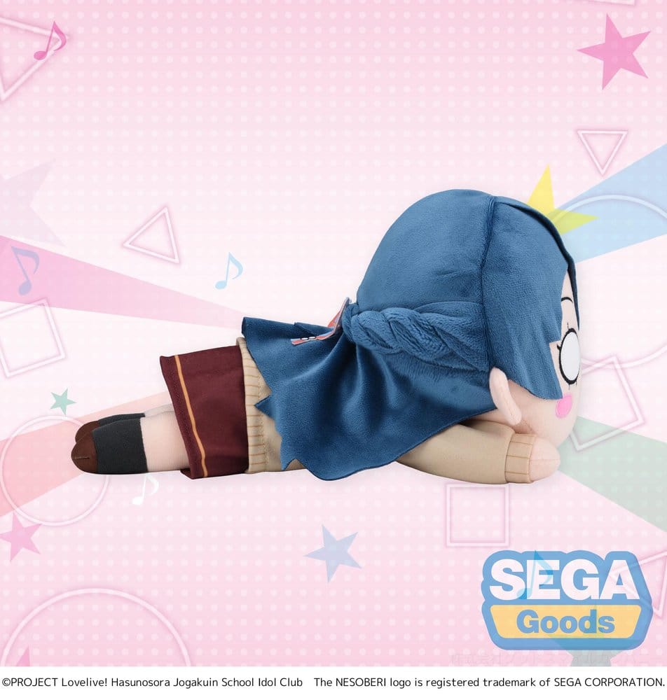 Love Live! peluche Nesoberi (Lay-Down) Murano Sayaka - Winter Uniform (M) 16 cm