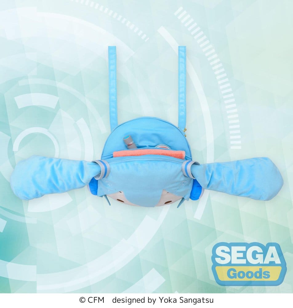 Character Vocal Series 01: Hatsune Miku sac à bandoulière Fuwa Petit Snow Miku