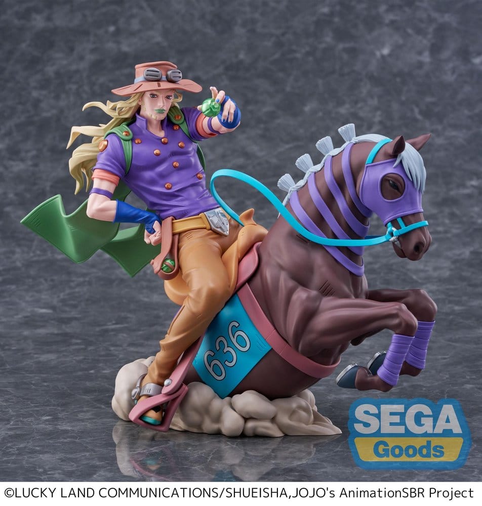JoJo's Bizarre Adventure: Steel Ball Run XrossLinkMAX figurine PVC Gyro Zeppeli 18 cm