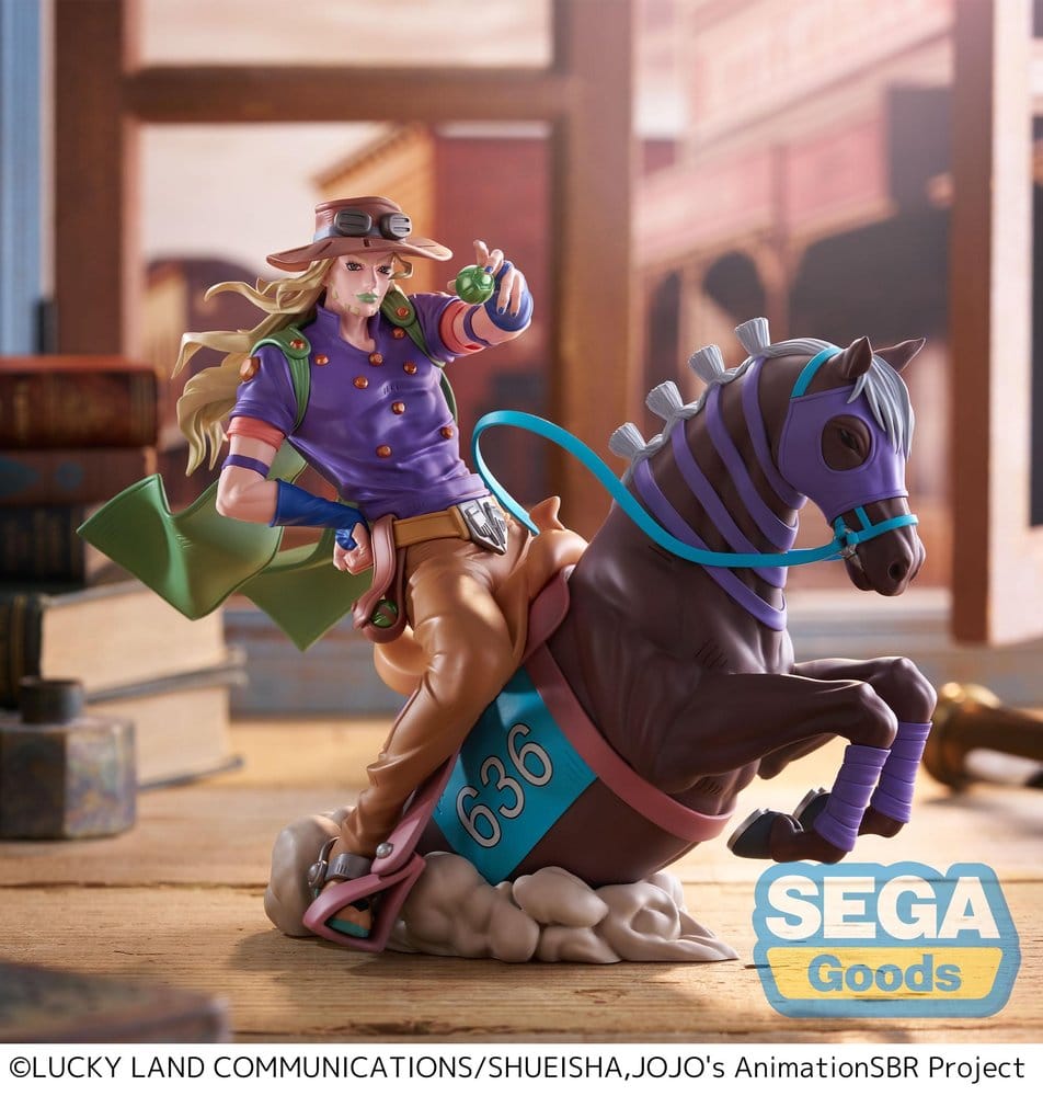 JoJo's Bizarre Adventure: Steel Ball Run XrossLinkMAX figurine PVC Gyro Zeppeli 18 cm
