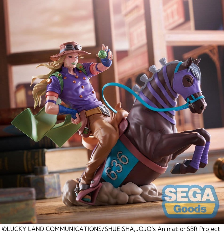 JoJo's Bizarre Adventure: Steel Ball Run XrossLinkMAX figurine PVC Gyro Zeppeli 18 cm