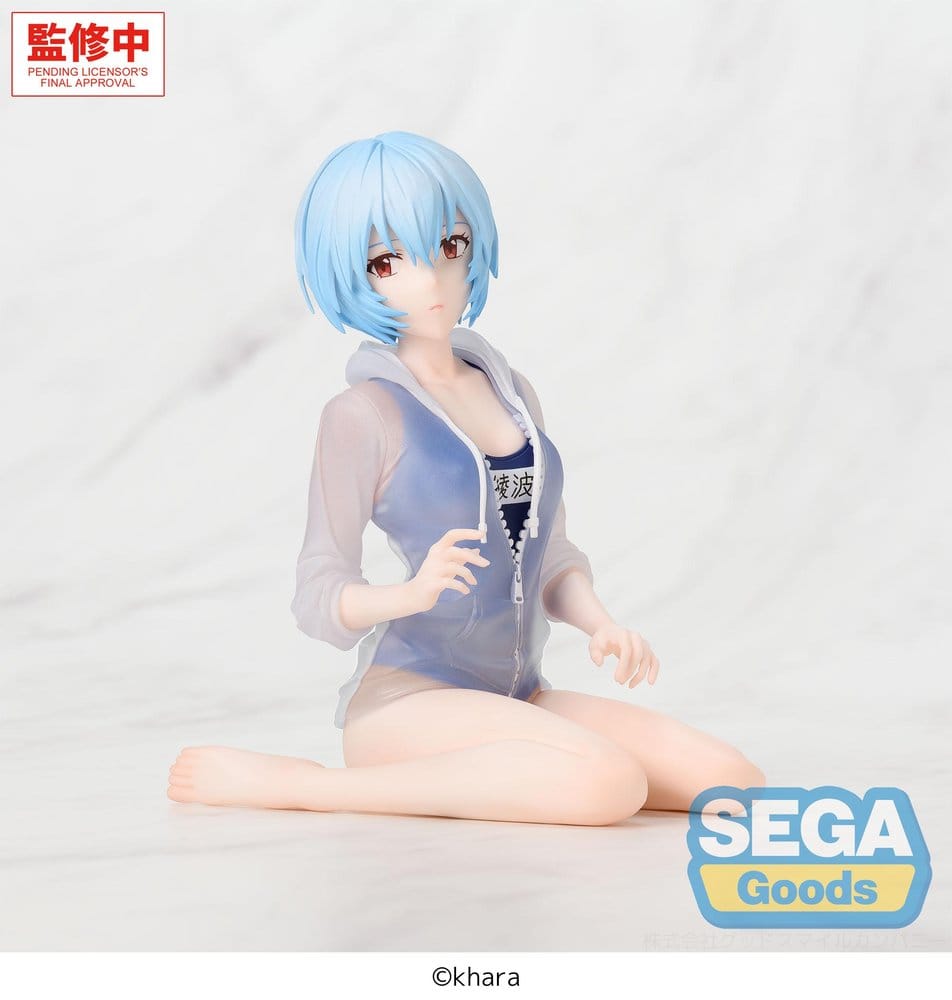 Rebuild of Evangelion Yumemirize figurine PVC Rei Ayanami School Swimsuit Ver. 13 cm