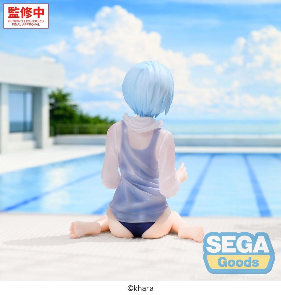 Rebuild of Evangelion Yumemirize figurine PVC Rei Ayanami School Swimsuit Ver. 13 cm