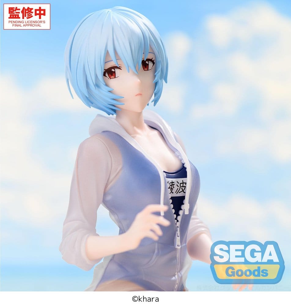 Rebuild of Evangelion Yumemirize figurine PVC Rei Ayanami School Swimsuit Ver. 13 cm
