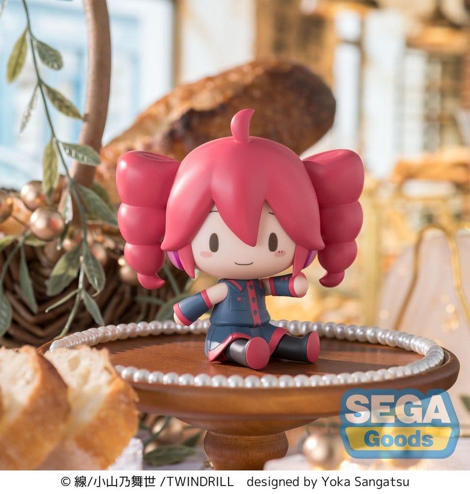 Kasane Teto fuwa petit figurine mini Kasane Teto 8 cm
