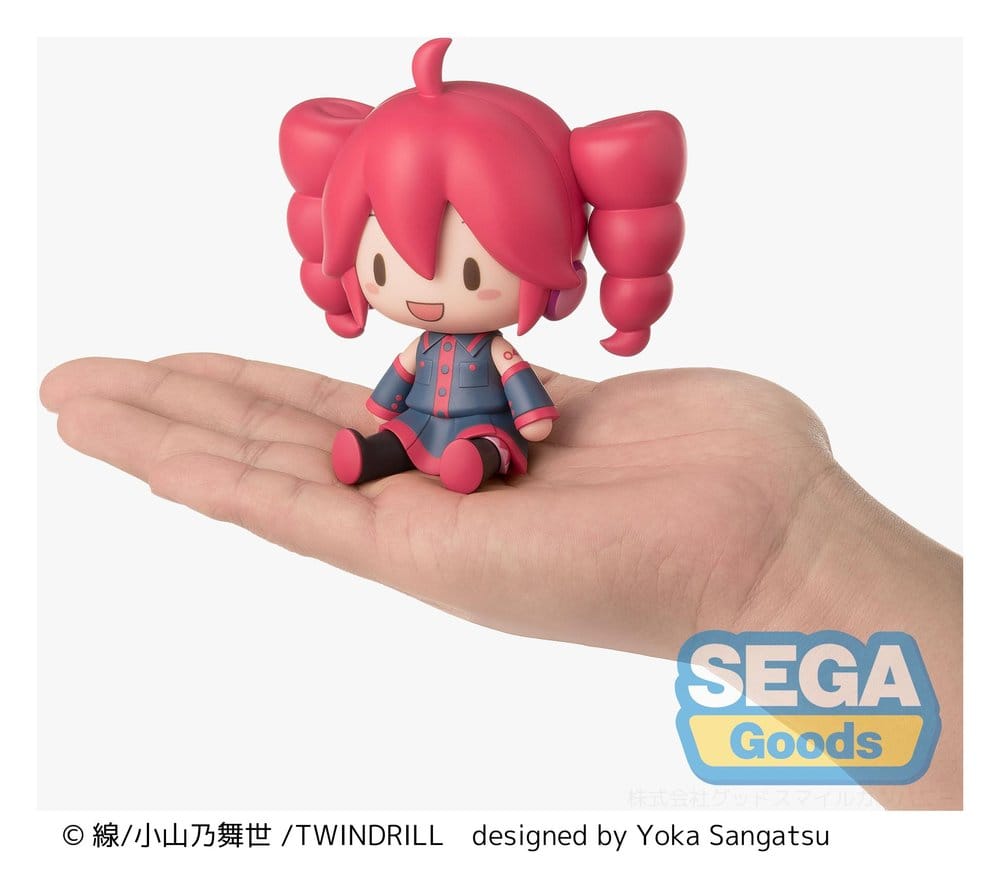 Kasane Teto fuwa petit figurine mini Kasane Teto 8 cm