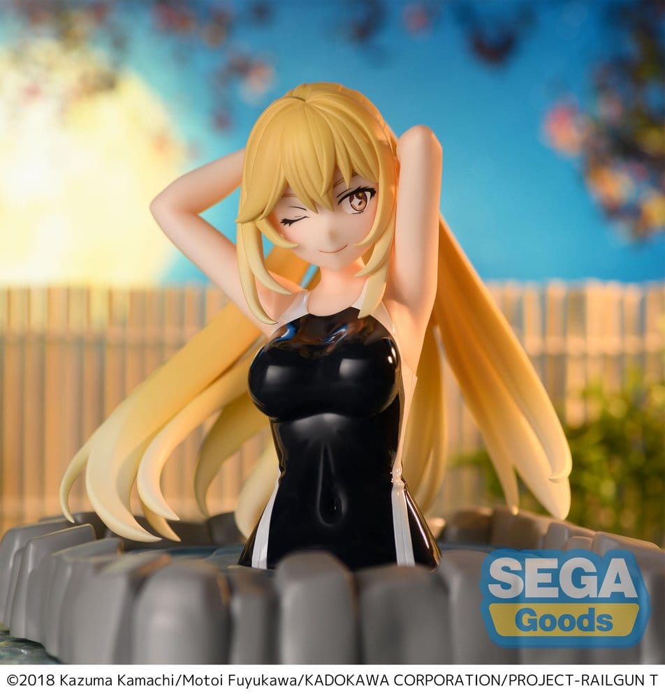 A Certain Scientific Railgun T statuette PVC Thermae Utopia Misaki Shokuhou 14 cm